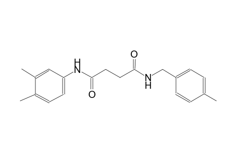 butanediamide, N~1~-(3,4-dimethylphenyl)-N~4~-[(4-methylphenyl)methyl]-