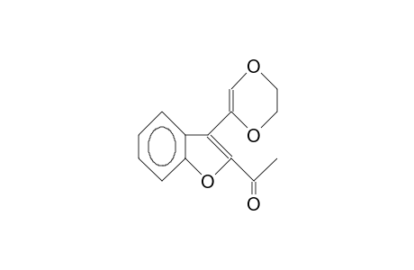 1-[3-(5,6-Dihydro-1,4-dioxin-2-yl)-2-benzofuranyl]-ethanone