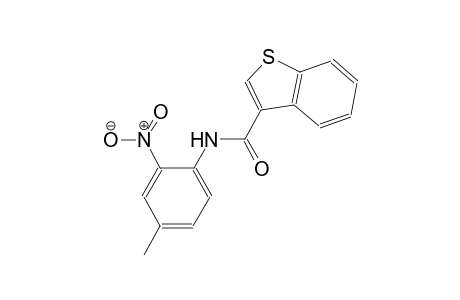 N-(4-methyl-2-nitrophenyl)-1-benzothiophene-3-carboxamide