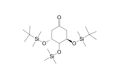 (3R,5R)-3,5-Bis[(tert-butyldimethylsilyl)oxy]-4-[(trimethylsiloxy)cyclohexanone