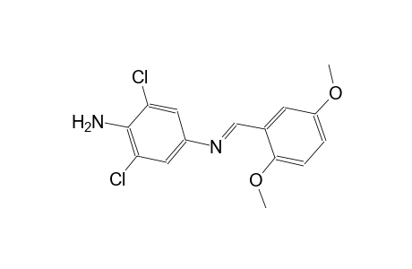 1,4-benzenediamine, 2,6-dichloro-N~4~-[(E)-(2,5-dimethoxyphenyl)methylidene]-