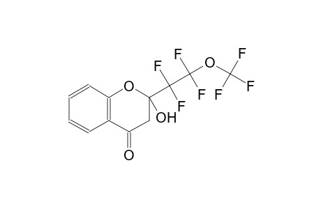 4H-1-benzopyran-4-one, 2,3-dihydro-2-hydroxy-2-[1,1,2,2-tetrafluoro-2-(trifluoromethoxy)ethyl]-