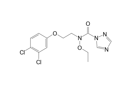 1H-1,2,4-Triazole-1-carboxamide, N-[2-(3,4-dichlorophenoxy)ethyl]-N-ethoxy-