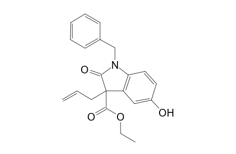 Ethyl 3-allyl-1-benzyl-5-hydroxy-2-oxoindoline-3-carboxylate