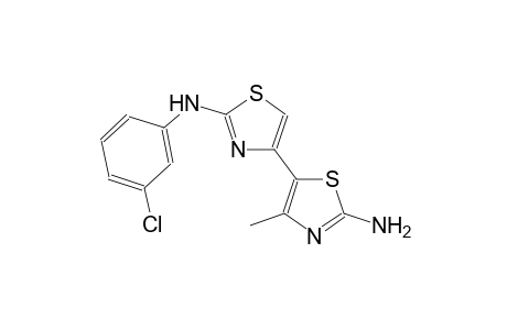 5-{2-[(3-chlorophenyl)methyl]-1,3-thiazol-4-yl}-2,4-dimethyl-1,3-thiazole