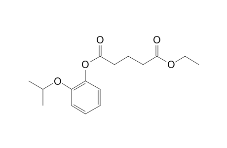 Glutaric acid, ethyl 2-isopropoxyphenyl ester