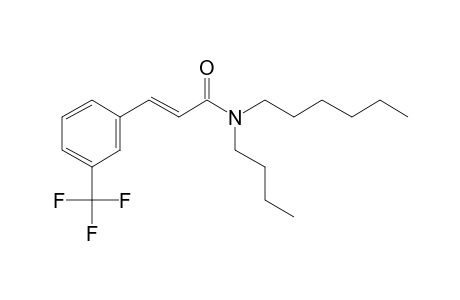 Trans-cinnamamide, 3-trifluoromethyl-N-butyl-N-hexyl-