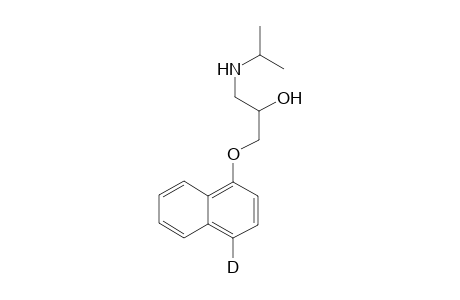 propranolol-4'-d1