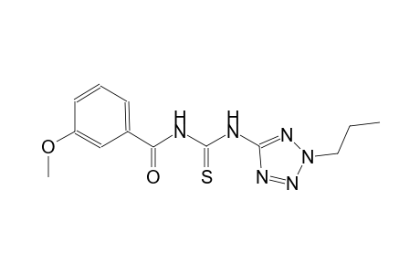 N-(3-methoxybenzoyl)-N'-(2-propyl-2H-tetraazol-5-yl)thiourea