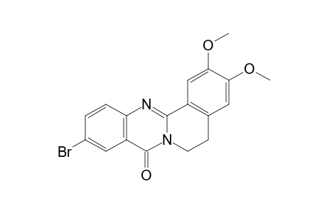10-Bromo-5,6-dihydro-2,3-dimethoxyisoquino[1,2-b]quinazolin-8-one