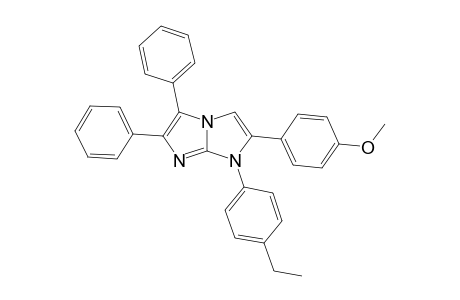 1-(4-Ethylphenyl)-2-(4-methoxyphenyl)-5,6-diphenyl-1H-[1,3]diazolo[1,2-a]imidazole