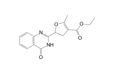 2-Methyl-5-(4-oxo-3,4-dihydroquinazolin-2-yl)tetrahydrofuran-3-carboxylic acid ethyl ester