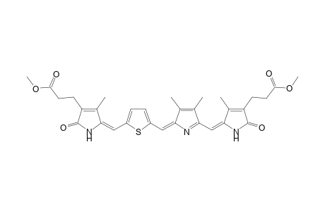 Dimethyl 1,19,21,24-tetrahydro-3,12,13,17-tetramethyl-1,19-dioxo-22-thia-22-deazabilin-2,18-dipropanoate
