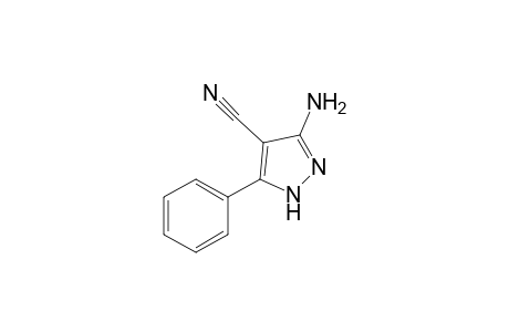 3-Amino-5-phenylpyrazole-4-carbonitrile