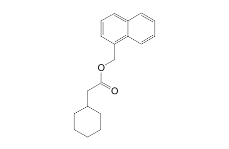 1-Naphthalenemethyl cyclohexaneacetate