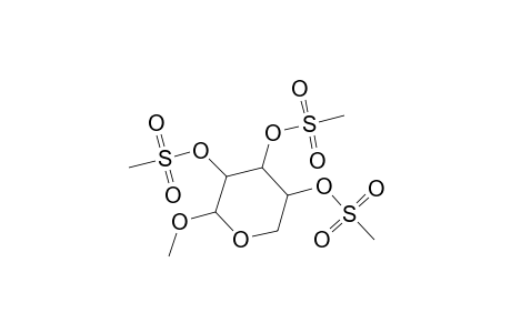 .alpha.-D-Xylopyranoside, methyl, trimethanesulfonate