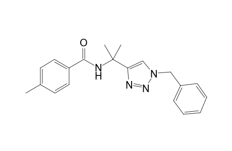 N-{2-(1-Benzyl-1H-1,2,3-triazol-4-yl)propan-2-yl}-4-methylbenzamide