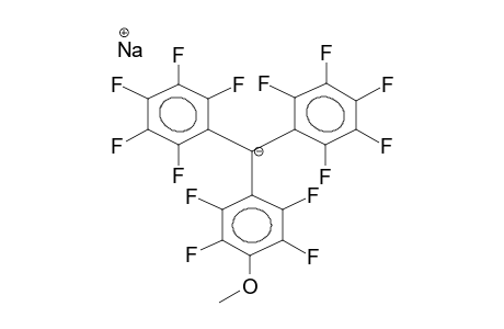 BIS(PENTAFLUOROPHENYL)-4-METHOXY-2,3,5,6-TETRAFLUOROPHENYLMETHANE,SODIUM SALT