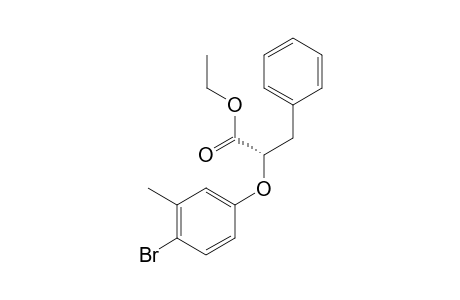 (S)-Ethyl 2-(4-bromo-3-methyl-phenoxy)-3-phenylpropanoate