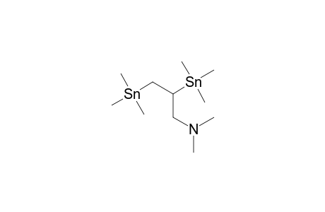 2,3-bis(trimethylstannyl)propyl-dimethyl-amine