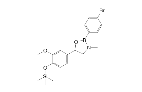 [4-[2-(4-bromophenyl)-3-methyl-1,3,2-oxazaborolidin-5-yl]-2-methoxy-phenoxy]-trimethyl-silane