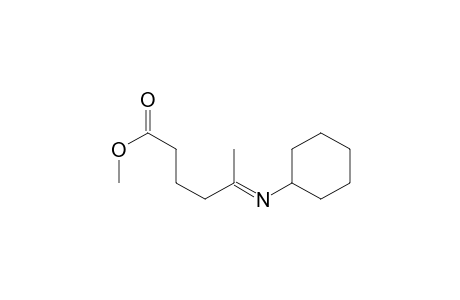 Hexanoic acid, 5-(cyclohexylimino)-, methyl ester
