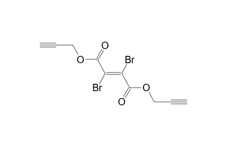 (E)-2,3-dibromo-2-butenedioic acid bis(prop-2-ynyl) ester
