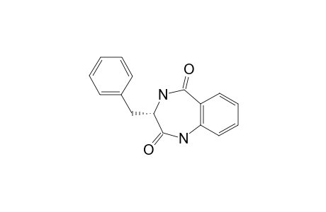 (3S)-3-(benzyl)-3,4-dihydro-1H-1,4-benzodiazepine-2,5-quinone