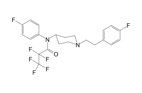 2,2,3,3,3-Pentafluoro-N-(4-fluorophenyl)-N-(1-[2-(4-fluorophenyl)ethyl]piperidin-4-yl)propanamide