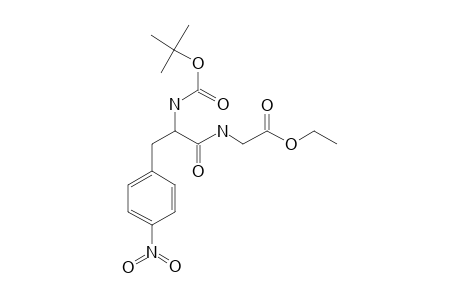 Phenylalanimide, N-T-butoxycarbonyl-N'-ethyloxycarbonylmethyl-4-nitro-