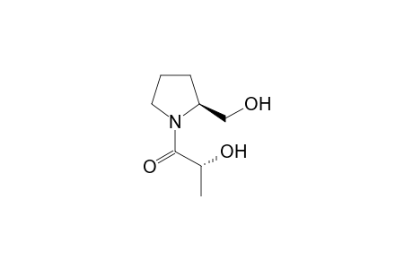 2-(Hydroxymethyl)-1-[(2'-Hydroxypropanoyl]pyrrolidine