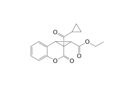 Ethyl 4,5-benzo-1-cyclopropoyl-3-oxa-2-oxo-cis-bicyclo[4.1.0]hept-4-en-endo-1-carboxylate