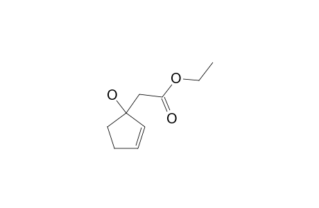 1-CARBETHOXYMETHYL-2-CYCLOPENTEN-1-OL