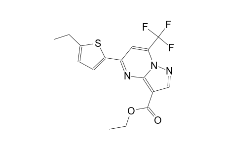 ethyl 5-(5-ethyl-2-thienyl)-7-(trifluoromethyl)pyrazolo[1,5-a]pyrimidine-3-carboxylate