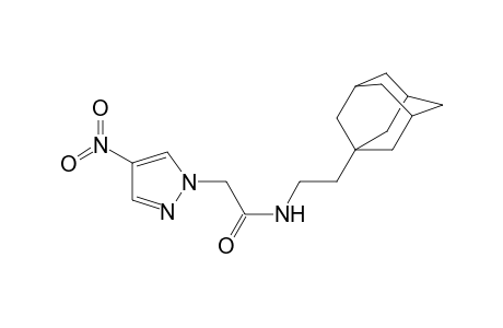1H-Pyrazole-1-acetamide, 4-nitro-N-(2-tricyclo[3.3.1.1(3,7)]dec-1-ylethyl)-