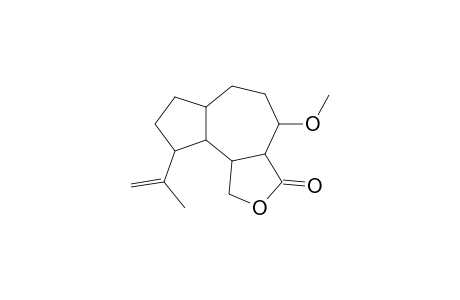 3a,4,5,6,6a,7,8,9,9a,9b-Decahydro-4-methoxy-9-(1'-methylethenyl)azuleno[4,5-c]furan-3(1H)-one