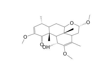 11-alpha-HYDROXY-16-alpha-O-METHYLNEOQUASSIN