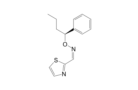 (S)-O-(1-Phenylbutyl)thiazol-2-ylcarbaldehyde oxime