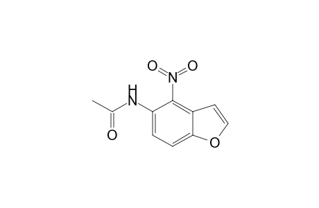 Benzofuran, 5-acetamido-4-nitro-