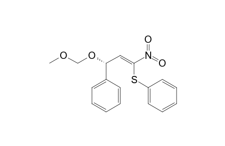 [(Z,1R)-1-(methoxymethoxy)-3-nitro-3-(phenylthio)allyl]benzene
