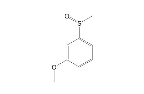 1-Methoxy-3-methylsulfinylbenzene