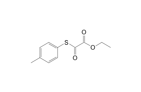 2-keto-2-(p-tolylthio)acetic acid ethyl ester