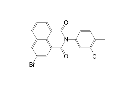 5-bromo-2-(3-chloro-4-methylphenyl)-1H-benzo[de]isoquinoline-1,3(2H)-dione