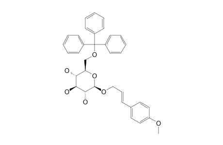 4-METHOXYCINNAMYL-6-TRITYL-O-BETA-D-GLUCOPYRANOSIDE