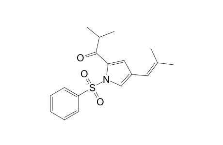 4-Isobutenyl-2-isobutyryl-1-(phenylsulfonyl)-1H-pyrrole