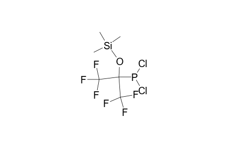 Phosphonous dichloride, [2,2,2-trifluoro-1-(trifluoromethyl)-1-[(trimethylsilyl)oxy]ethyl]-