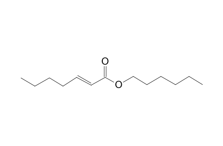 2-Heptenoic acid, hexyl ester