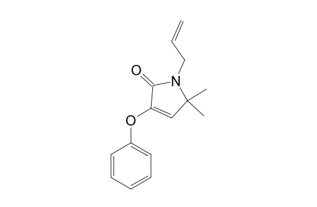 1-ALLYL-5,5-DIMETHYL-3-PHENOXYPYRROLIN-2-ONE