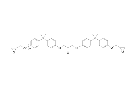 Poly(Bisphenol A-co-epichlorohydrin), glycidyl end-capped, average Mn ~1,075