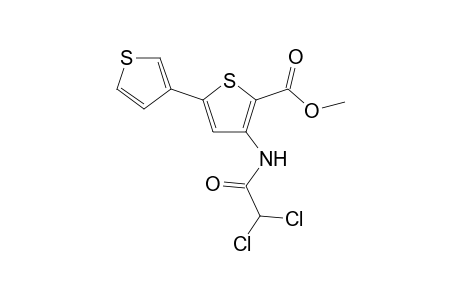 4-(2,2-Dichloroacetylamino)-2-(thiophen-3-yl)-thiophene-5-carboxylic acid, methyl ester